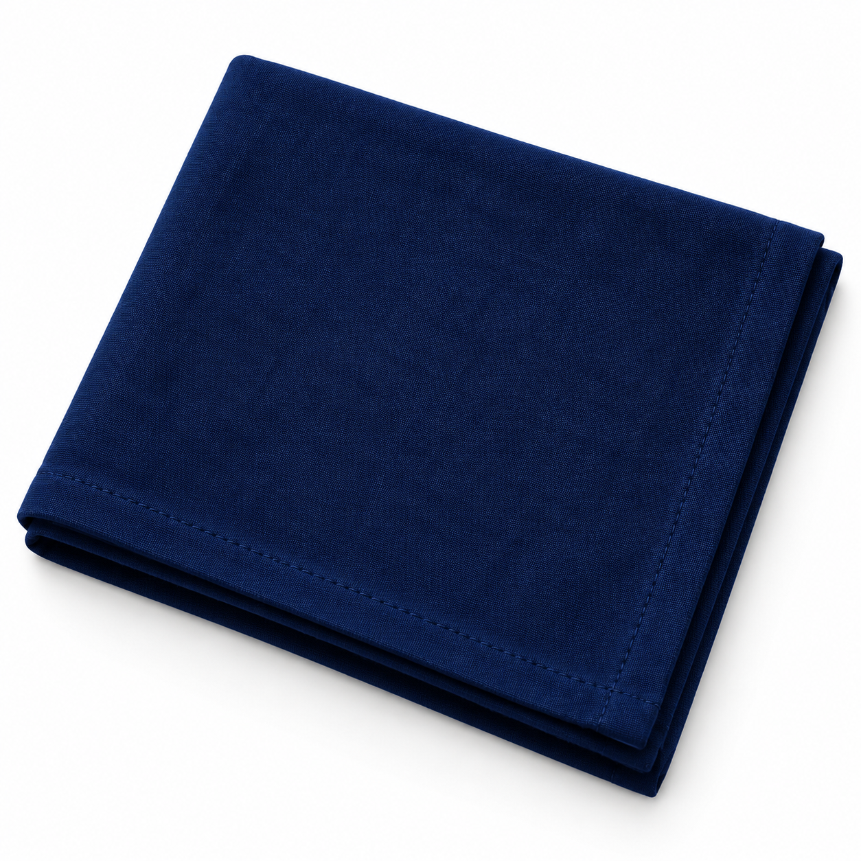 Navy Blue Cloth Christmas Napkin – PLAIN Set of 4 (Copy) - Image 3