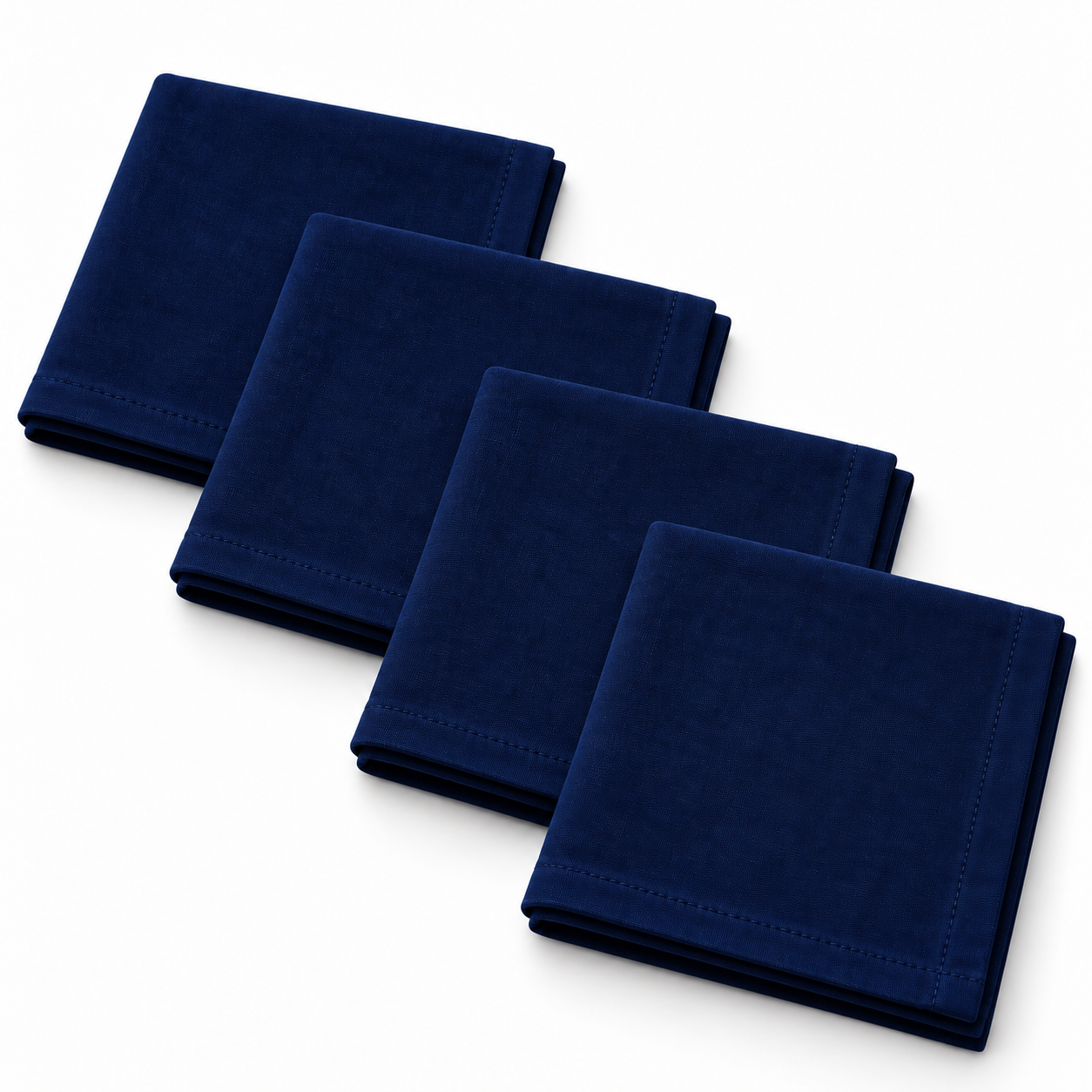 Navy Blue Cloth Christmas Napkin – PLAIN Set of 4 (Copy)